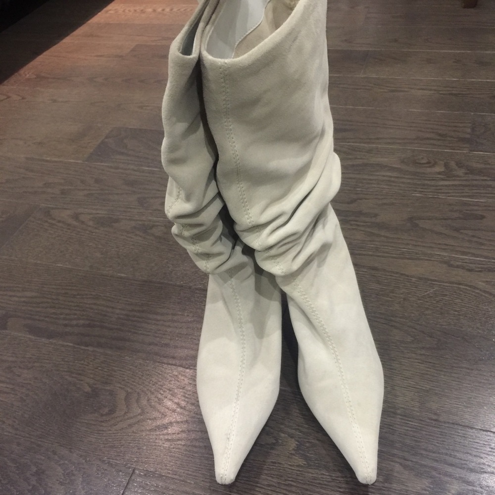 Aldo suede leather heeled boots - Picture 6 of 9